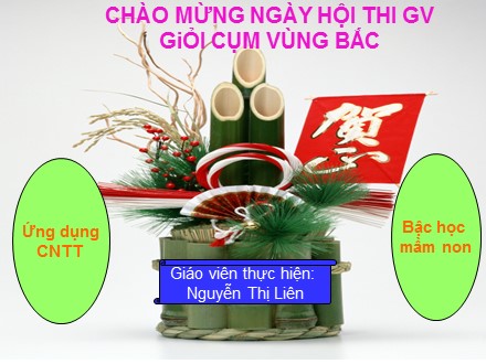 Bài giảng Mầm non Lớp Chồi - Chủ điểm: Thế giới động vật - Đề tài: Quá trình phát triển của con gà - Nguyễn Thị Liên