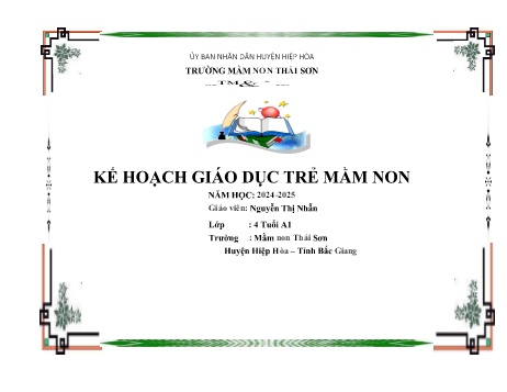 Giáo án Mầm non Lớp Chồi - Chủ đề 6: Tết mùa xuân - Năm học 2024-2025 - Nguyễn Thị Nhẫn