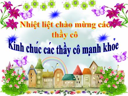 Bài giảng Mầm non Lớp Chồi - Đề tài: So sánh hình tròn và hình tam giác - Hoàng Thị Thu Nhung